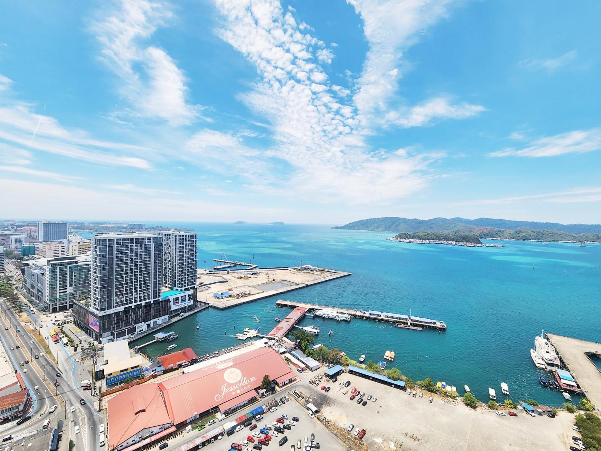 Jesselton Quay Kota Kinabalu City Centre By Lw Suites Eksteriør billede