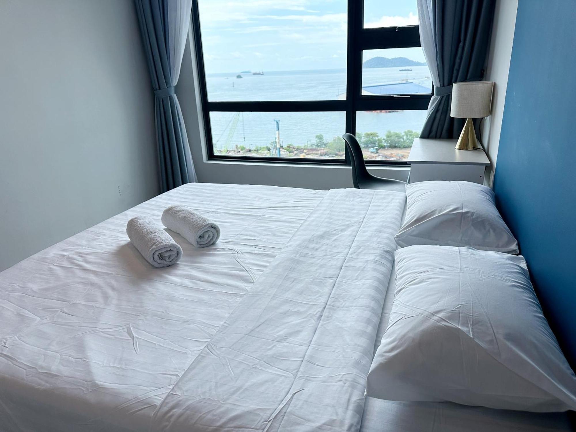 Jesselton Quay Kota Kinabalu City Centre By Lw Suites Værelse billede
