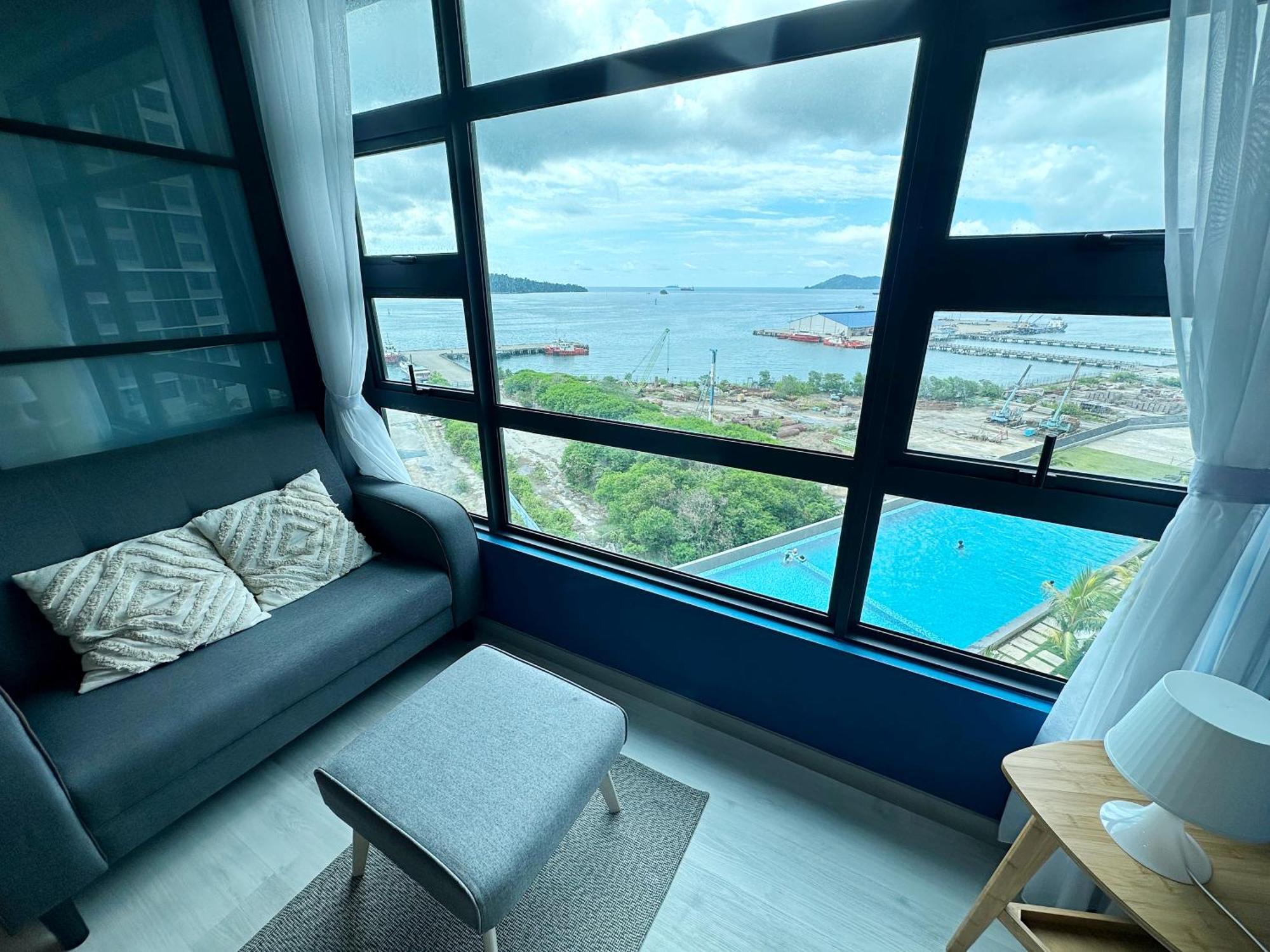 Jesselton Quay Kota Kinabalu City Centre By Lw Suites Værelse billede